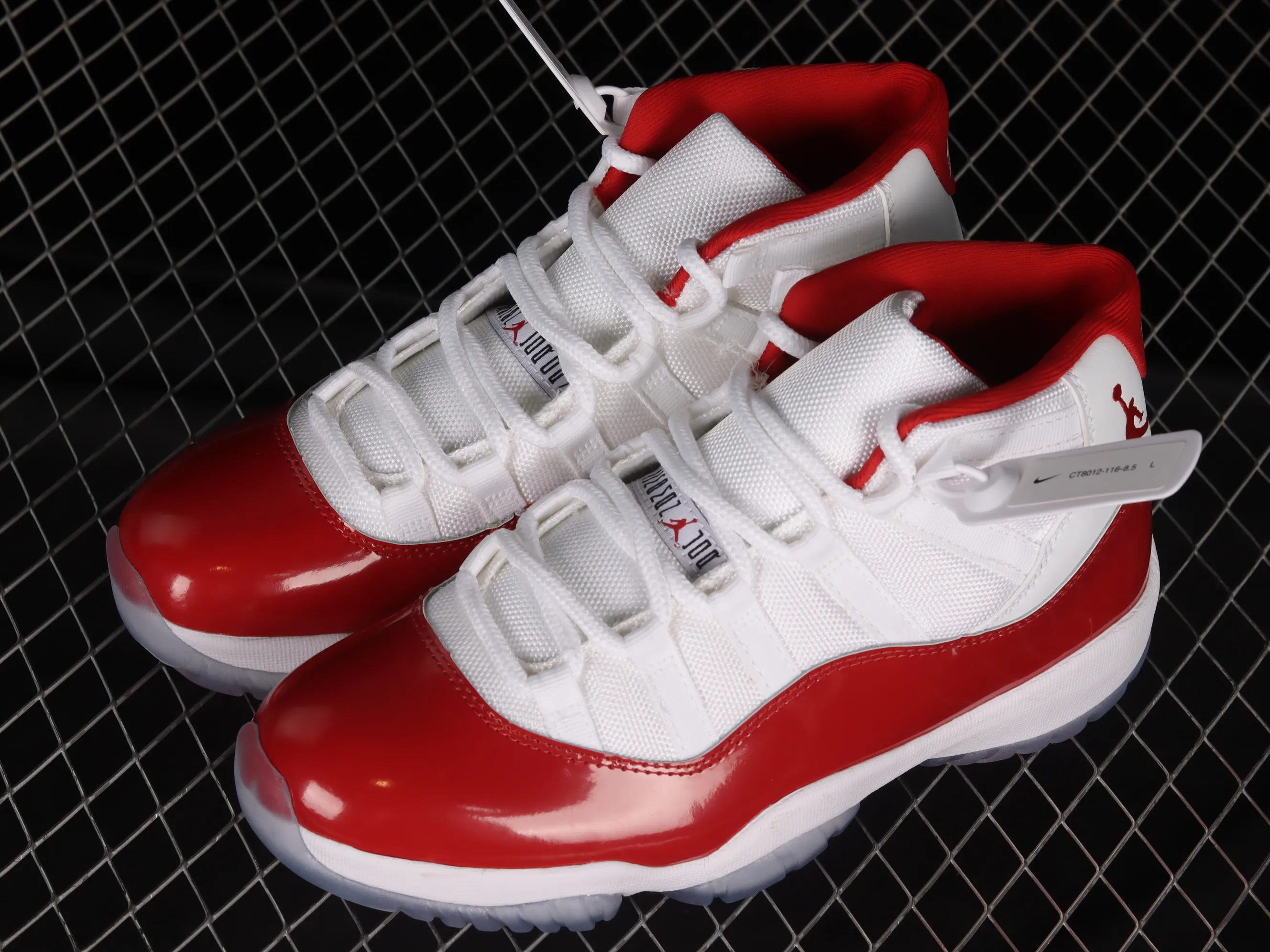 All categories Air Jordan Jordan series basketball shoes Air Jordan 11 Air Jordan 11 "Cherry" AJ11 Joe 11 cherry red high-top basketball shoes CT8012-116